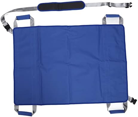 Bed Positioning Pad Washable Reusable Soft Elderly Patient Lift Transfer Sheet Aid Positioning with Bed Shoulder Strap Design for Elderly Disabled 105 x 72cm / 41.3 x 28.3in