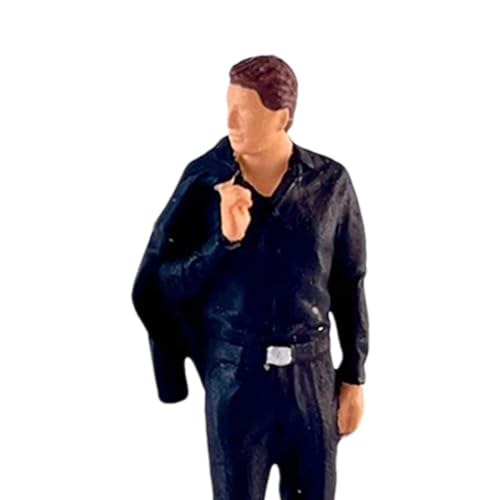 Figurines 1:64 en résine miniatures pour diorama et décoration de bureau - 2