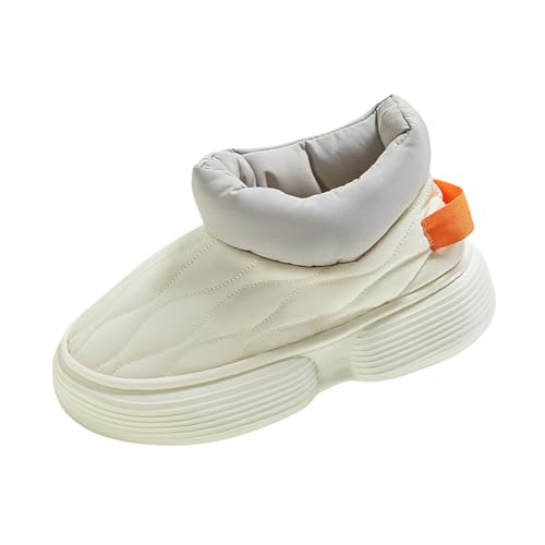 Chaussures de coton hivernal à la mode avec finitions soignées