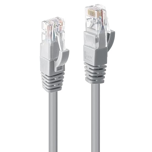 LINDY 3m Cat.6 U/UTP Ethernet Cable, Grey