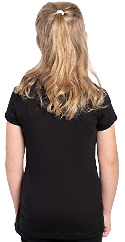 Harry Potter Hogwarts Girls Shirt 4-16 Black3