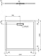 Ideal Standard T448801 Ultra Flat New Rechteckige Sitzschale, Weiß