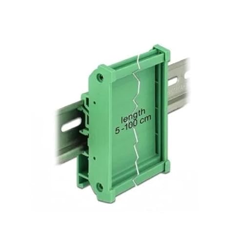 DeLock Platinenhalterung für Hutschiene 25 cm lang