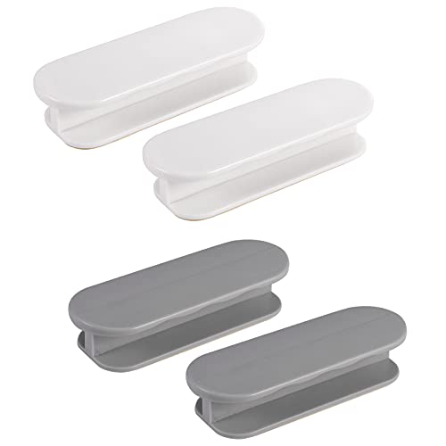 KroY PecoeD 4 Stück Kunststoff Möbelgriff Tür Türgriff Kleben Tür Und...