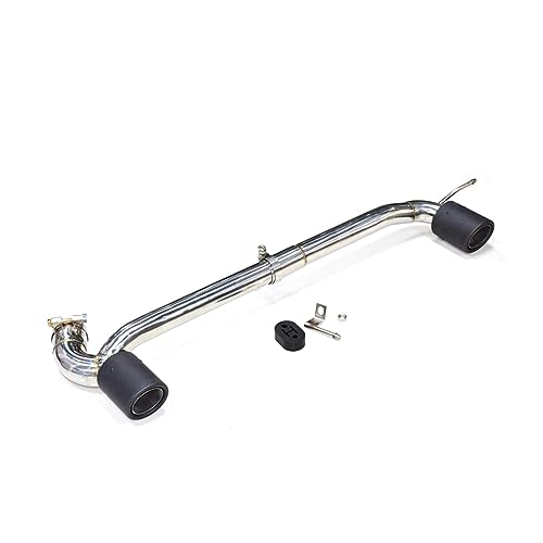 Embout echappement pour BMW F22 F23 220i avec buse en acier et carbone A