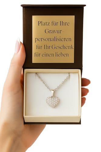 ZELYA ketten für herren silber 925, personalisierte geschenke männer - Erkennungsmarke mit gravur, militär smuck, dog tag militär