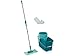 Produktbild Leifheit Set Clean Twist M, Bodenwischer mit Mikrofaser Wischbezug für Laminat und Fliesen, Wischer mit Schleudertechnologie, Wischmopp für Rundum-Reinigung, Mop mit 42cm Wischbreite und Click-System
