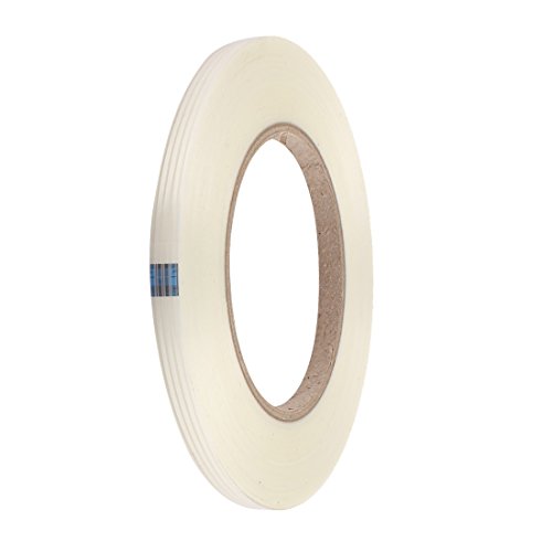Aexit 8mm Width Electrical equipment 0.15mm Thickness Stripe Type Filament Strapping Tape 55 Meters Length