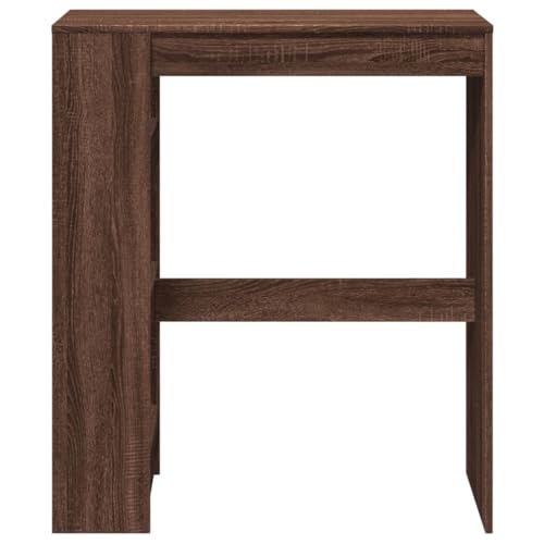 Table de bar avec étagère bois stable et durable 103,5 cm - 5