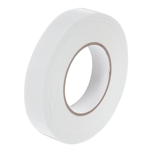 Image of MECCANIXITY White Gaffers Tape, 60 Yards x 1 Inch No Residue, Non-Reflective Easy Tear Book Repair Tape Matte Stage Cloth Tape for Photography,Pack of 1