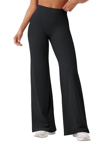 YEOREO Workout Leggings Womens No Front Seam Straight Leggings 31.5