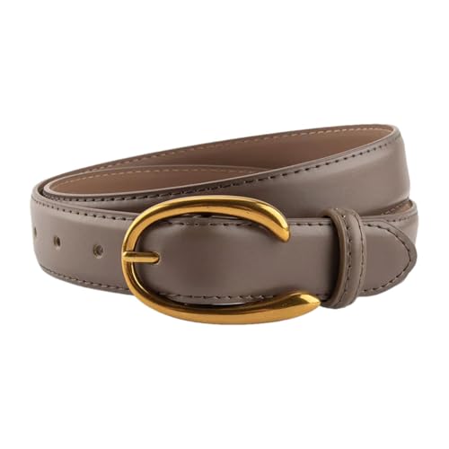 Women's Leather Belt All-Match Simple Jeans Decorative Belt