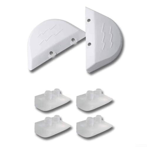 Zapato de plástico Wing Pod para kit de mantenimiento de piscina AXV417WHP diseñado para Hayward Navigator Limpiadores de piscinas de hormigón/yeso