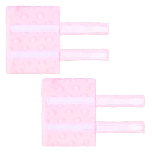 2-Pack Bra Strap Pad Protector for Chest Port, Chemo Ports Pillow, Bra Strap Cushion & Port Protector for Chemo Patients, Pacemaker Protector, Post Surgery Chest Strap Pads, Recovery Comfort (Pink)