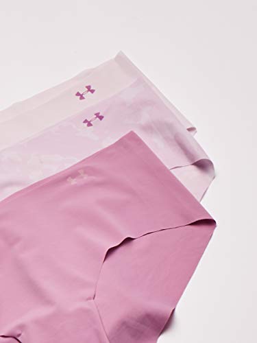 Image of Under Armour Women's Deprecated-3-pack Pure Stretch No Show Hipster Underwear, All-day Comfort Fit & Ultra-soft