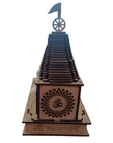 Image of Jagannath Puri Temple Replica for Mandir, Puja Ghar, Blessings