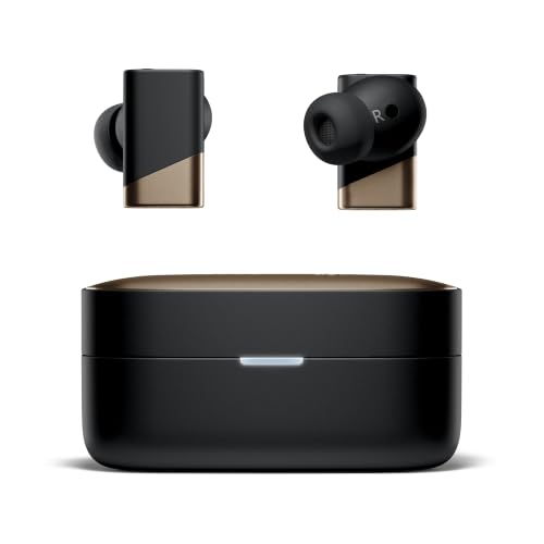 Image of Status Pro X GoldenSound Edition, Triple Speaker Driver, Hi-Res Audio with LDAC, 52dB ANC, 6 Beamforming Mics with VoiceLoom AI for Clearest Calls (GoldendSound)