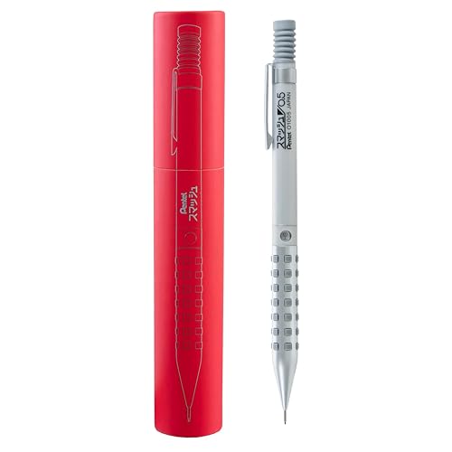 Image of Pentel Smash Drafting Mechanical Pencil (0.5mm) - Special Edition Silver w /Tube
