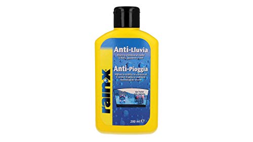 Rain-X - Antilluvia original repelendo la lluvia, nieve, nieve sobre parabrisas, espejos y todos los tipos de cristales, botella de 200 ml