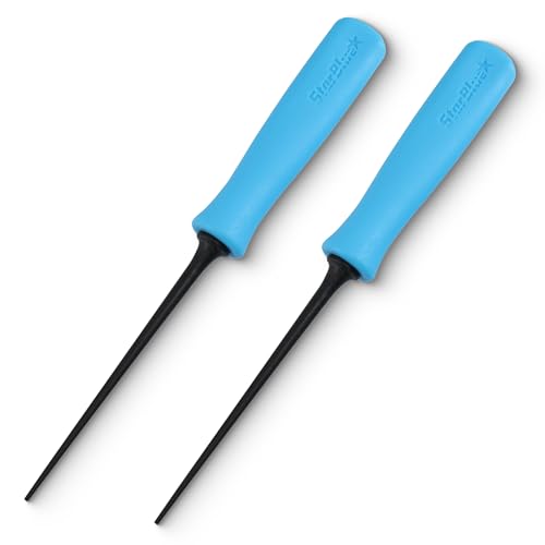 Juego de púas Takoyaki de StarBlue - Juego de púas tipo 2 suaves con resistente al calor y fácil de limpiar, azul claro