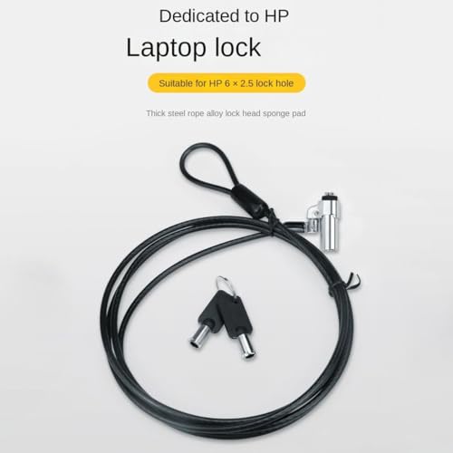 Verrou de sécurité à combinaison avec câble de protection PC portable 6x2,5mm