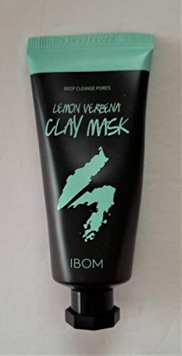 Ibom Lemon Verbena Clay Mask 1 Oz Travel Size #TOP1