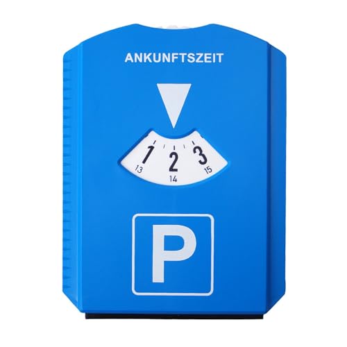 Infitronic INW003 – Parkscheibe mit Eiskratzer +Reifenprofilmesser +Einkaufswagenchip (INW003)