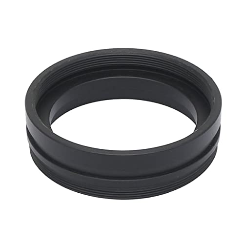 Microscope Microscope Objective Adapter Ring-M52 to M42, M52 to M48, M48 to M48, M48 to M42 X 0.75 Thread Metal Objective Adapter Ring for S_ZM and S_Z Zoom Stereo Microscope(Outer 52 Inner 48mm)