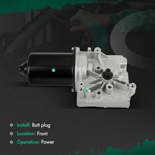 Image of SCITOO Front Wiper Motor W /O Control Module Replacement for 1997-2005 for Chevrolet for Venture,1997-2004 for Oldsmobile for Silhouette,1999-2005 for Pontiac for Montana Wiper Motor 12368685 3 Pins