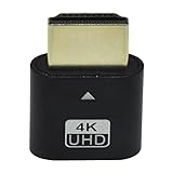 4K HDMI対応 仮想ディスプレイ フィットヘッドレス ダミープラグ EDIDディスプレイ エミュレーターアダプター 60Hz サポート 3840*2160 ビットコインマイニング