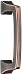 Squared Mulholland Pull - Oil Rubbed Bronze (Set of 10)