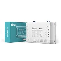Interruttore Luce Intelligente, SONOFF 4CHPROR3 4Gang WiFi intelligente Switch, 3...