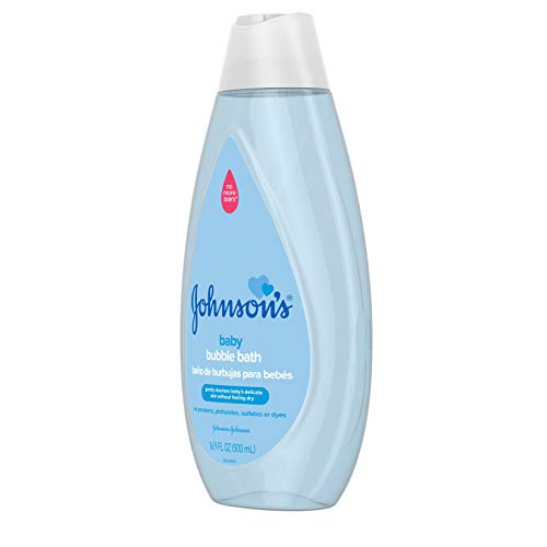 Johnson's Baby Bubble Bath For Gentle Baby Skin Care, Paraben-Free & Pediatrician-Tested Baby Bubble Bath, 16.9 Fl. Oz (Pack Of 3) #TOP6