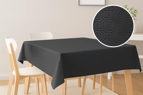 Nappe Bulgomme PVC 140 cm anthracite protectrice antidérapante découpée - 3