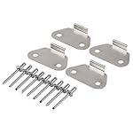 XAUJGRA-4X-Hard-Saddlebags-Lids-Wear-Strike-Plates-Fits-Glide-US-Aluminum-Steel