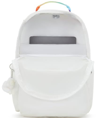 Image of Kipling Women's Seoul 15 inch Laptop Backpack, Durable, Roomy with Padded Shoulder Straps, Built-In Protective Sleeve