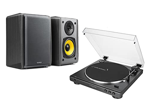 Audio-Technica AT-LP60 Turntable and R1010BT Active Bluetooth Speaker Package Exclusive Set by Digitalis Audio Audio-Technica AT-LP60 Turntable and R1010BT Active Bluetooth Speaker Package Exclusive Set by Digitalis Audio