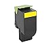 Lexmark Extra High Yield Yellow Return Program Toner Cartridge for US Government, 4000 Yield (80C0XYG)