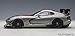 2017 Viper ACR Billet Silver Metallic with Black and Red Stripes 1/18 Model Car by Autoart 71733