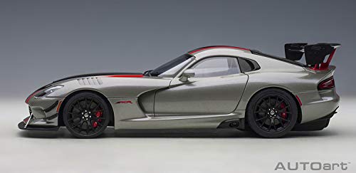 Modelo Autoart 2017 Viper ACR 1:18 Plata miniatura 7