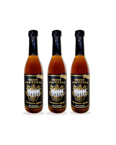 Meyer Brothers Demerara Cocktail Syrup 3-Pack | Premium Craft Bar