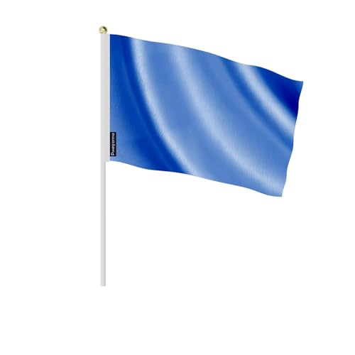 Drapeau bleu violet en lot de 100 pièces 30x45cm mini pavillon