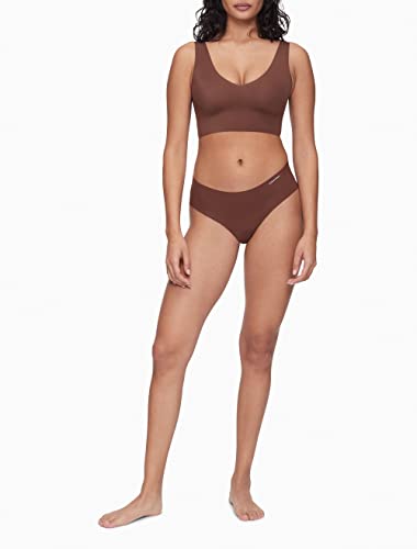 Image of Calvin Klein womens Invisibles Seamless Hipster Panties, Multipack