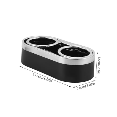 Portavasos doble de plástico para auto multifuncional miniatura 3