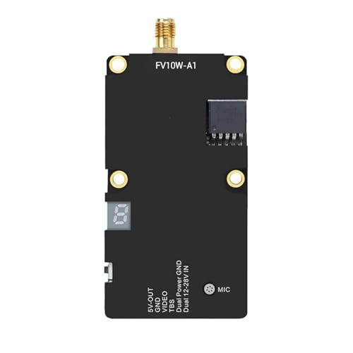 5.8GHz 10W 80CH VtxgX~b^[݊܂ FPV[VOh[p[c Mindvision Fv10W-A1 Ή