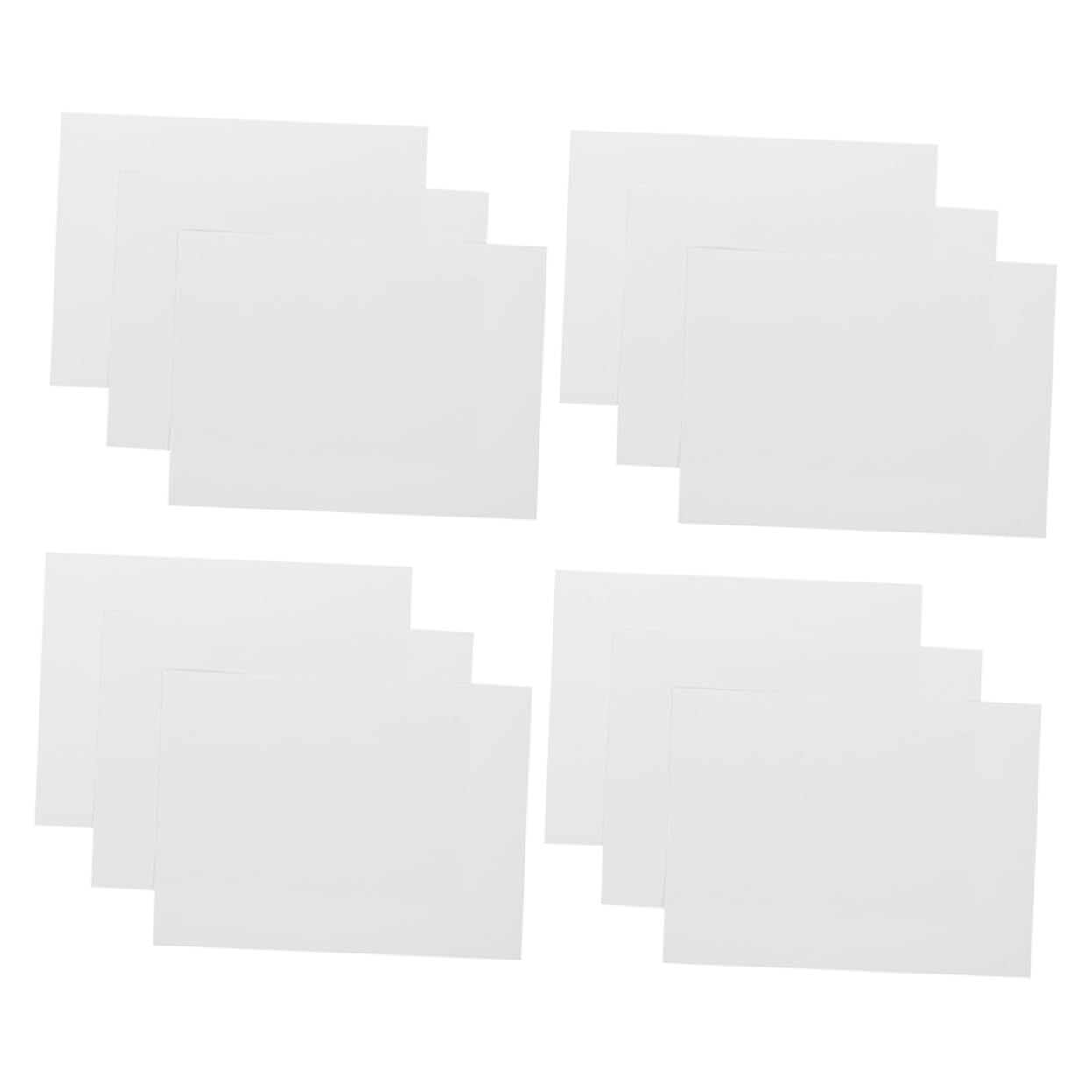 Autocollants de réparation murale Zerodeko pour couvrir trous et imperfections blanc x40