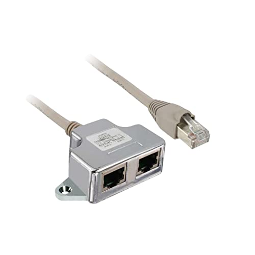 Câble T RJ45 MODBUS 1M connecteur dérivation réseau informatique 1 mètre