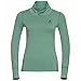 Produktbild Odlo Damen NATURAL 100% MERINO WARM Baselayer Langarm-Shirt mit Stehkragen, Malachite Green, XS
