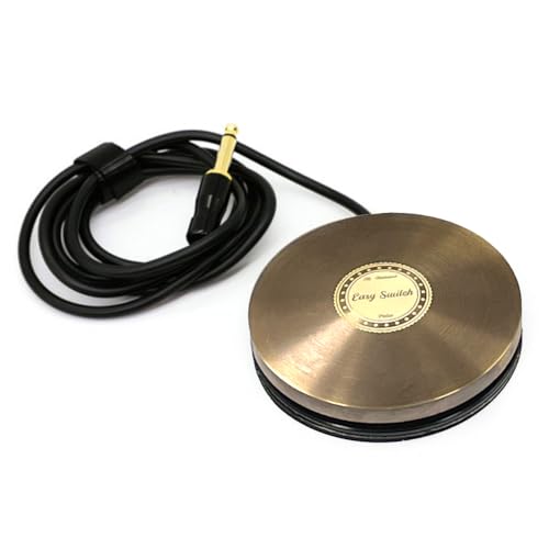 The All Natural Easy Switch Tattoo Foot Switch Pedal 360 Degree Solid Brass Footswitch