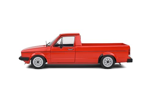 Volkswagen Caddy MK.1 Rojo 1982 1:18 Solido miniatura 3